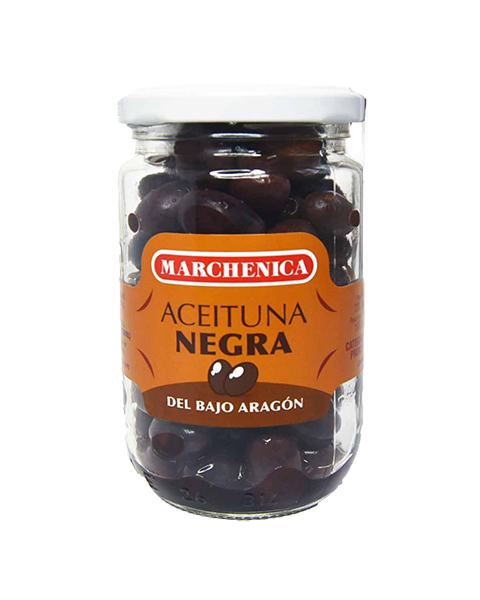Aceituna Negra del Bajo Aragón 200 grs.