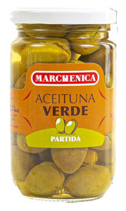 Aceituna Verde Partida 180 grs.