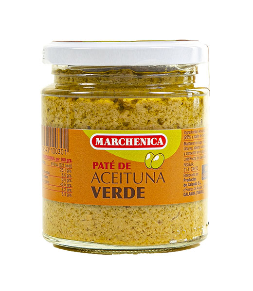 Paté de Aceituna Verde 220 grs.